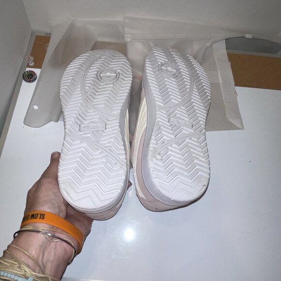 Puma Safety Womens Heritage Low Composite Toe Pink Suede Size 8.5 Oil & Slip Res - Picture 13 of 14